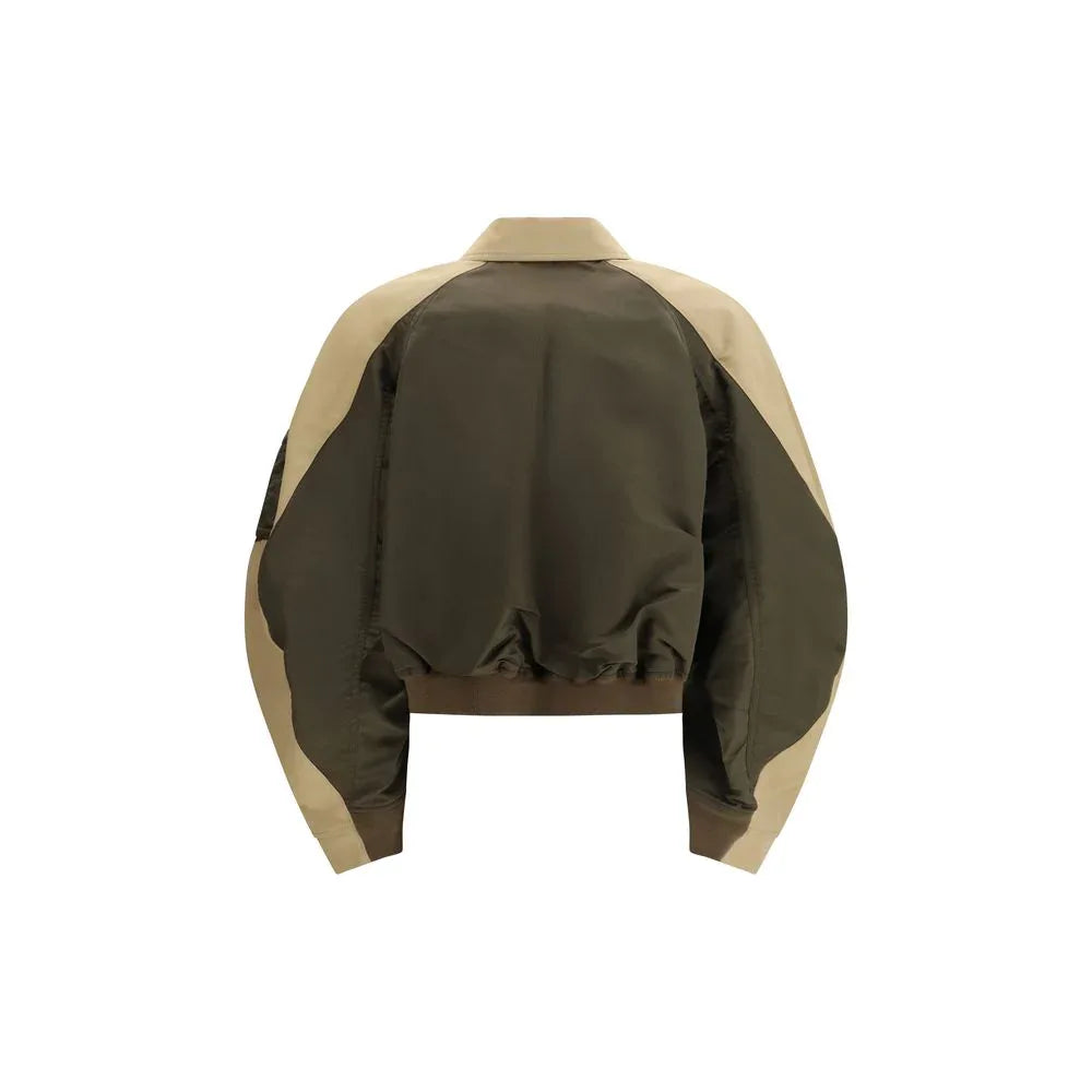 Sacai Bicolor Cotton Bomber - Zeiniez