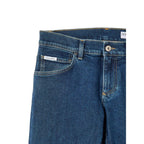 Dolce & Gabbana Blue Cotton Skinny Jeans - Zeiniez