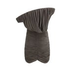 Magda Butrym Brown Copper Casual Dress - Zeiniez