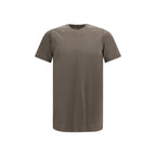 Rick Owens Brown Cotton T-Shirt - Zeiniez