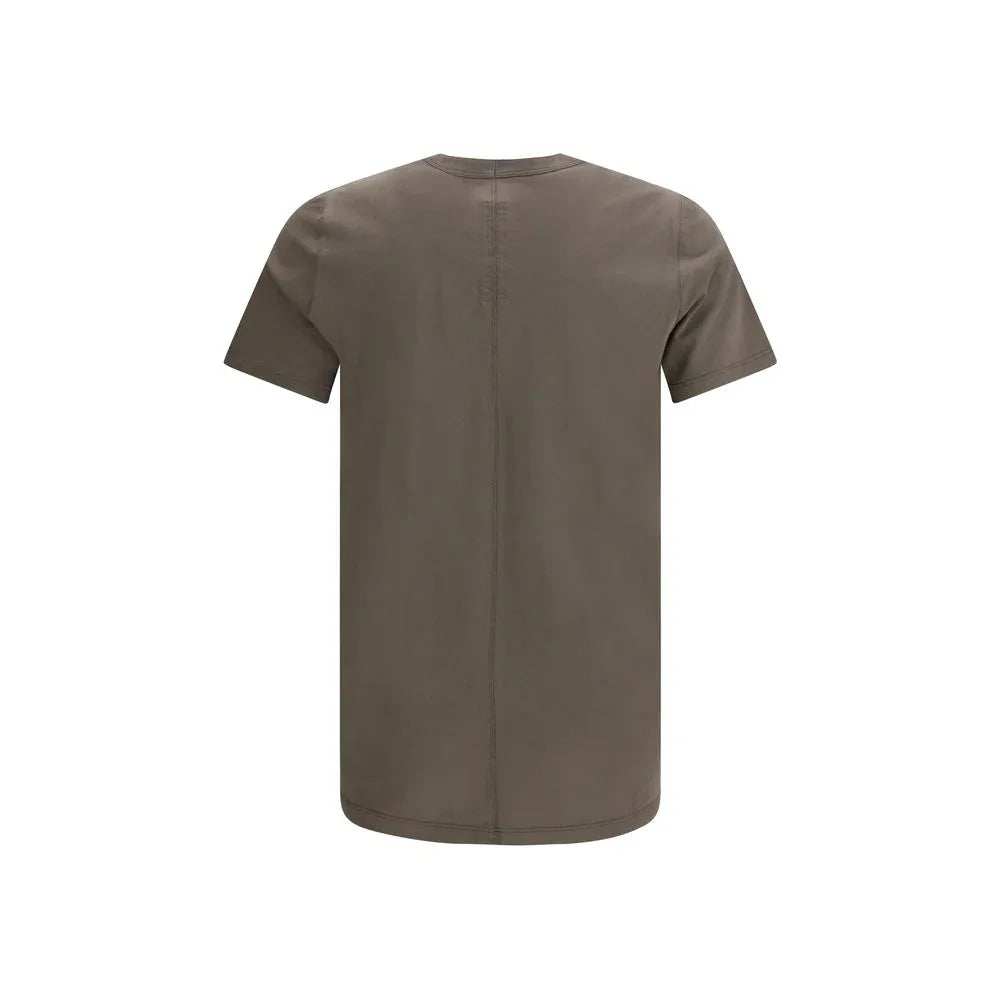 Rick Owens Brown Cotton T-Shirt - Zeiniez