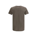 Rick Owens Brown Cotton T-Shirt - Zeiniez