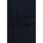 P.A.R.O.S.H. Blue Polyester Jumpsuit