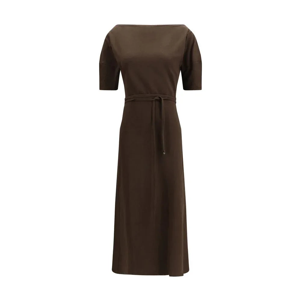 Lemaire Brown Cotton Casual Dress - Zeiniez