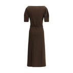 Lemaire Brown Cotton Casual Dress - Zeiniez