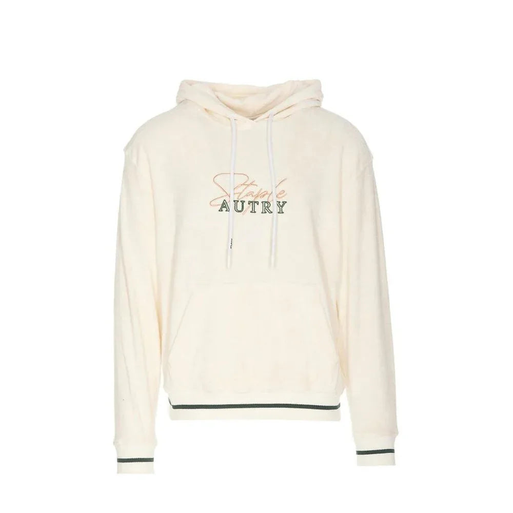 Autry White Cotton Hoodie - Zeiniez