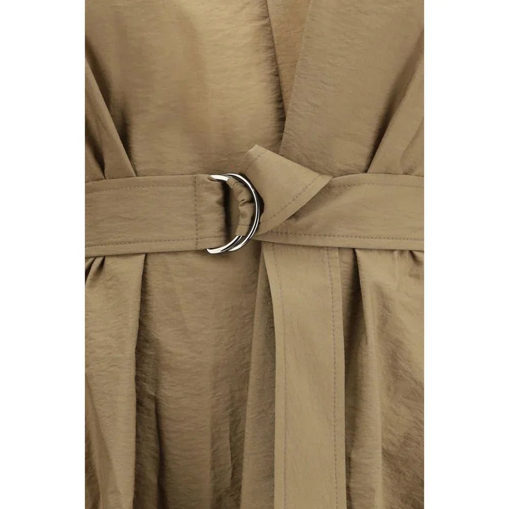 Brunello Cucinelli Beige Polyamide Casual Dress - Zeiniez