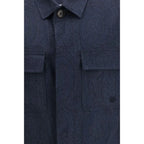 Etro Blue Wool Coat - Zeiniez
