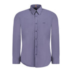 Hugo Boss Blue Cotton Men Shirt
