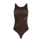 Wolford Brown Polyamide Bodysuit - Zeiniez