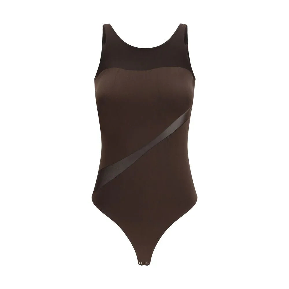 Wolford Brown Polyamide Bodysuit - Zeiniez