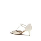 Valentino Garavani Black Calf Leather Bos Taurus High Heel Pumps - Zeiniez