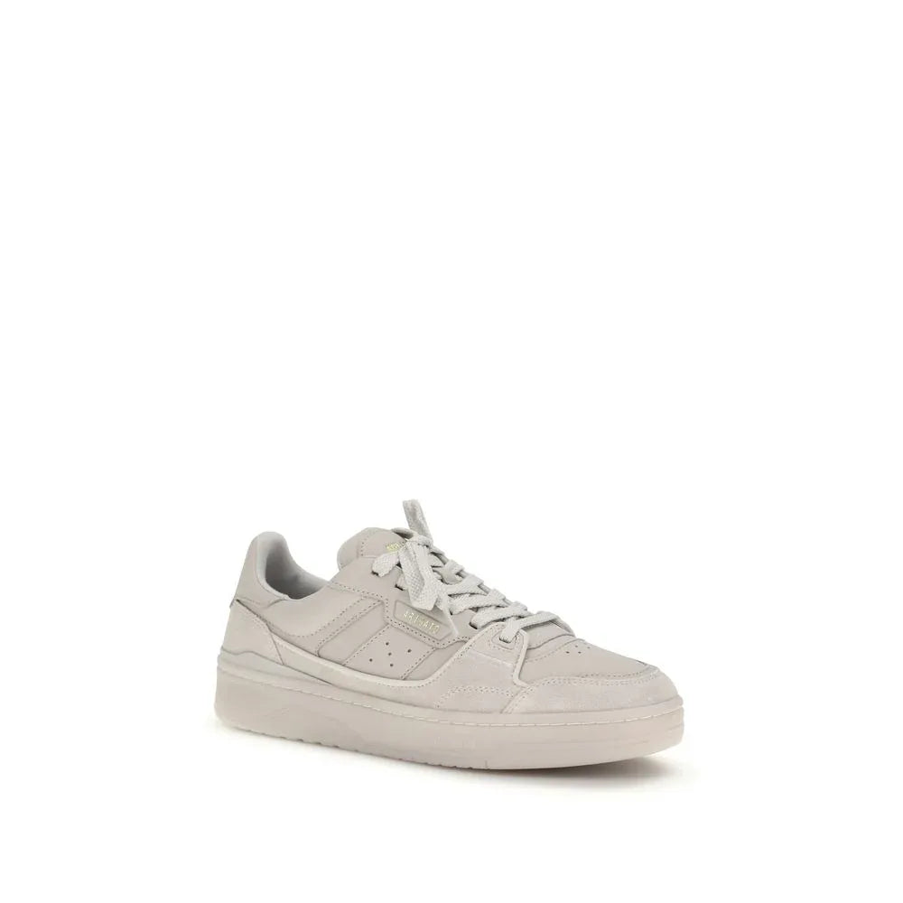Axel Arigato Gray Calf Leather Bos Taurus Low Top Sneakers - Zeiniez