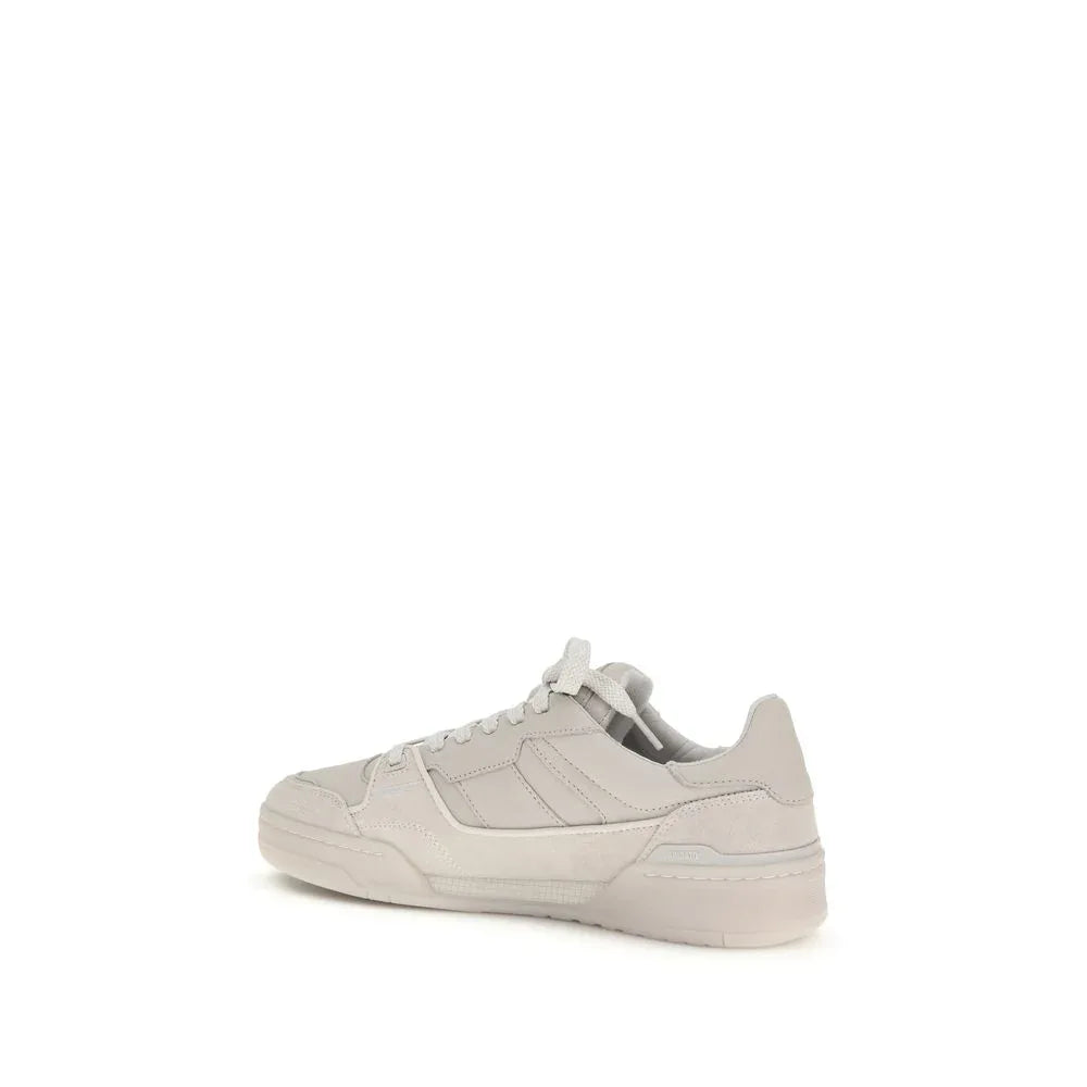 Axel Arigato Gray Calf Leather Bos Taurus Low Top Sneakers - Zeiniez