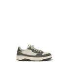 Axel Arigato Bicolor Calf Leather Bos Taurus Low Top Sneakers - Zeiniez