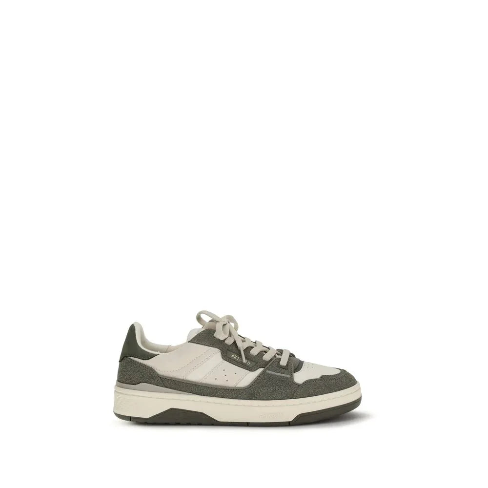 Axel Arigato Bicolor Calf Leather Bos Taurus Low Top Sneakers - Zeiniez