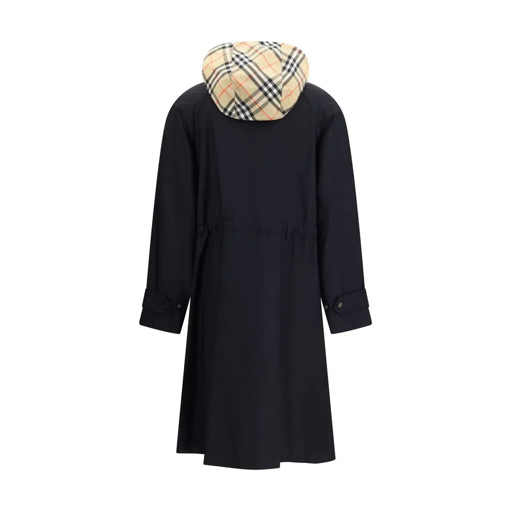 Burberry Black Polyamide Coat - Zeiniez