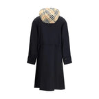 Burberry Black Polyamide Coat - Zeiniez