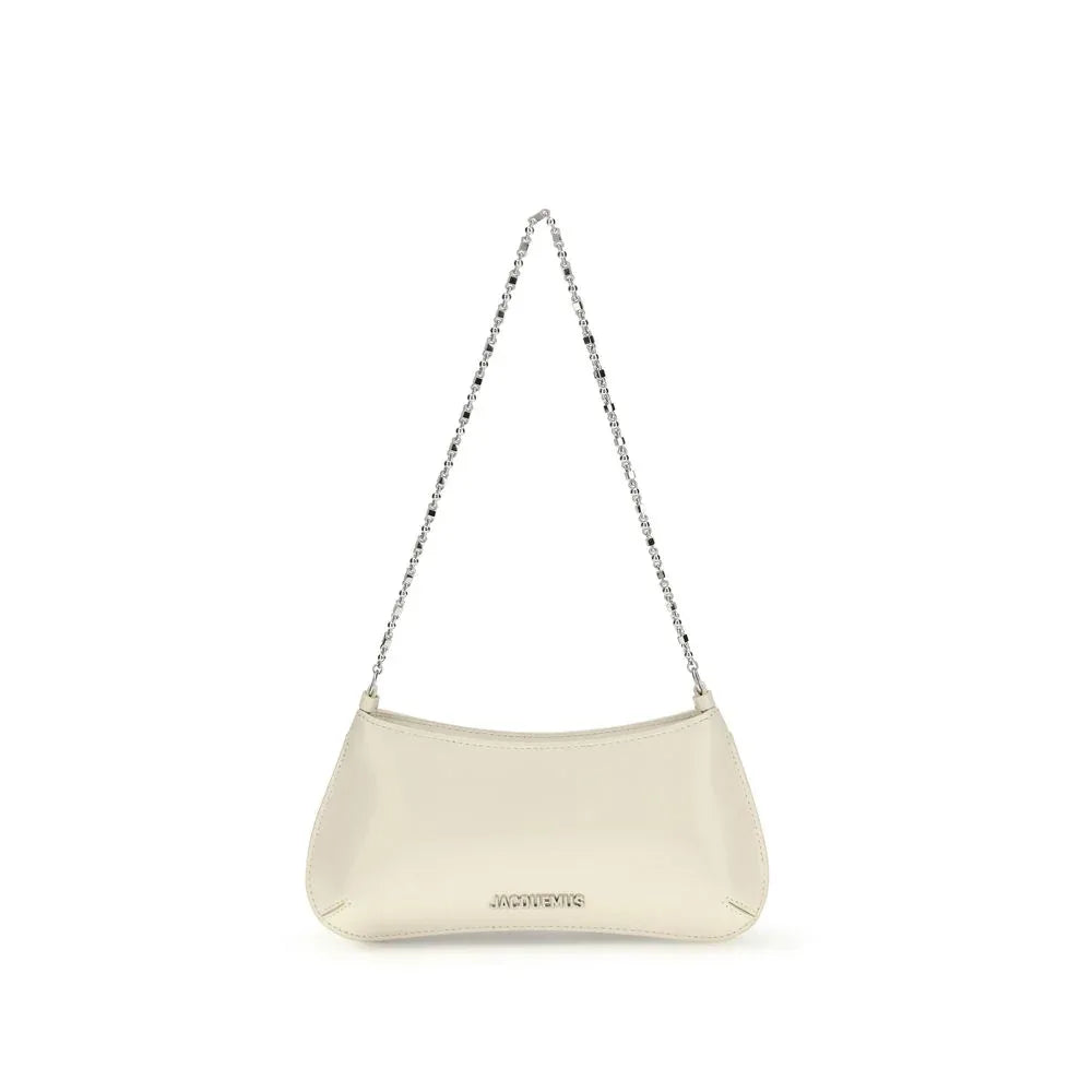 Jacquemus Beige Calf Leather Bos Taurus Shoulder Bag - Zeiniez