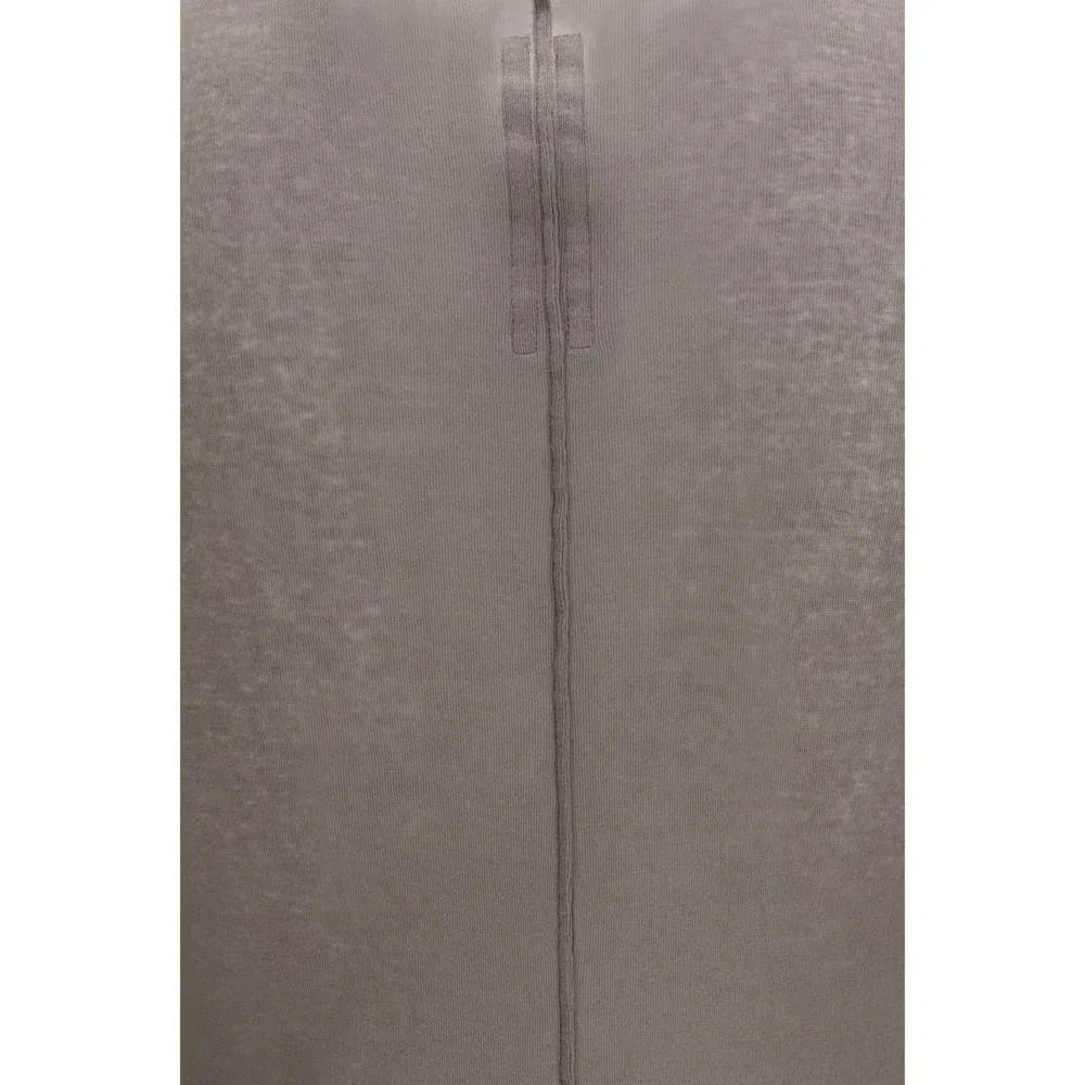 Rick Owens Brown Cotton Long Sleeve T-Shirt - Zeiniez