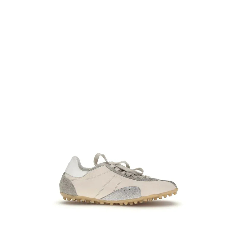 Maison Margiela Beige Goatskin Athletic Sneakers - Zeiniez