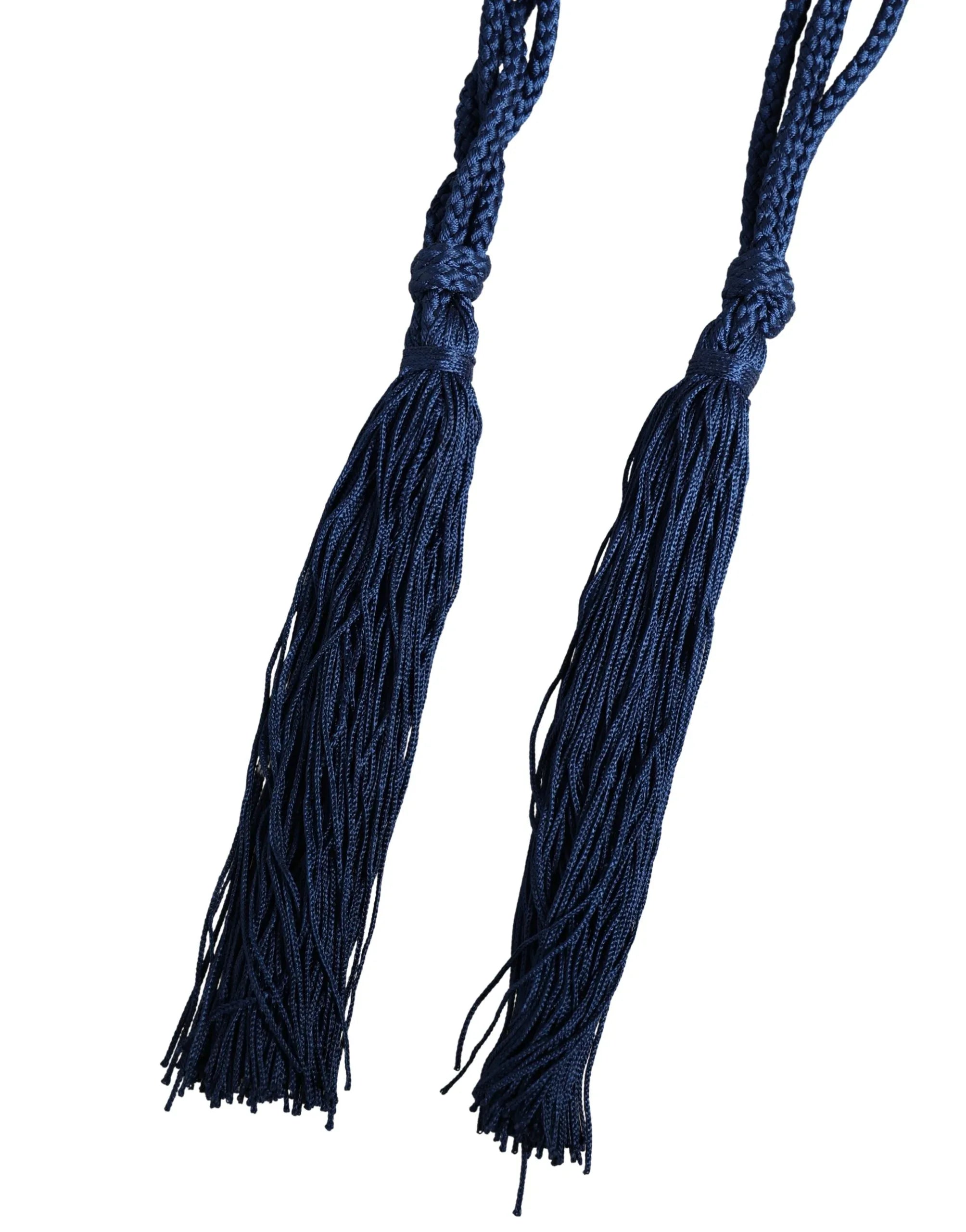 Cavalli Class Multicolor Twisted Rope Chain Buckle Waist Belt - Zeiniez