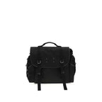 Margiela Black Calf Leather Bos Taurus Shoulder Bag - Zeiniez
