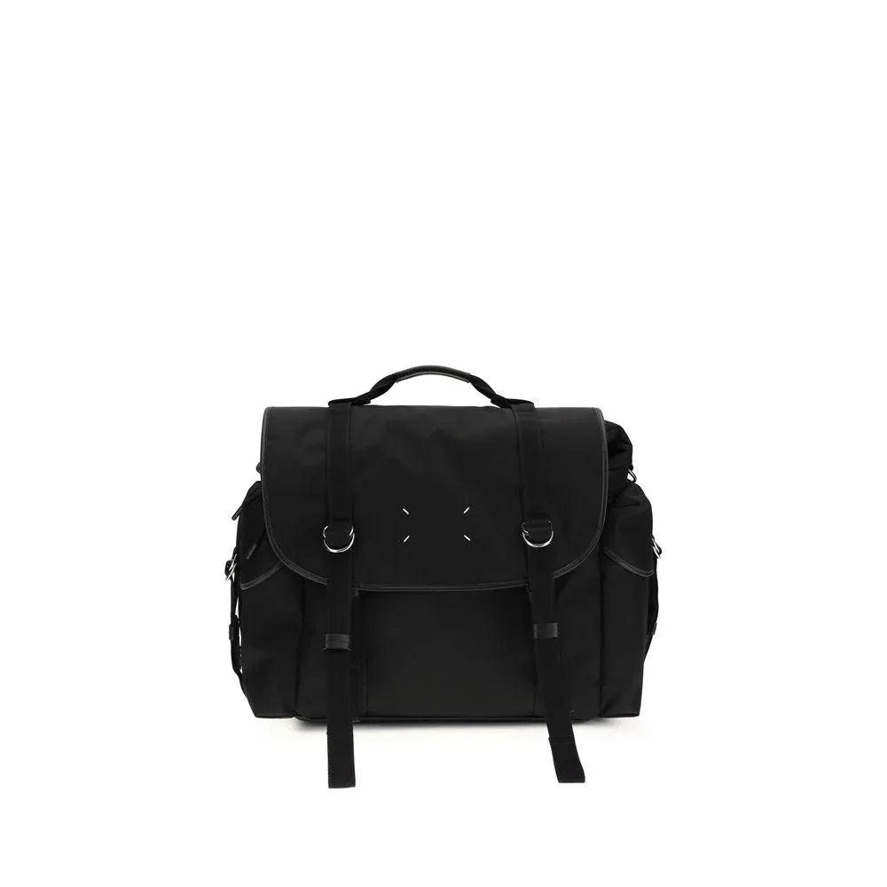 Margiela Black Calf Leather Bos Taurus Shoulder Bag - Zeiniez