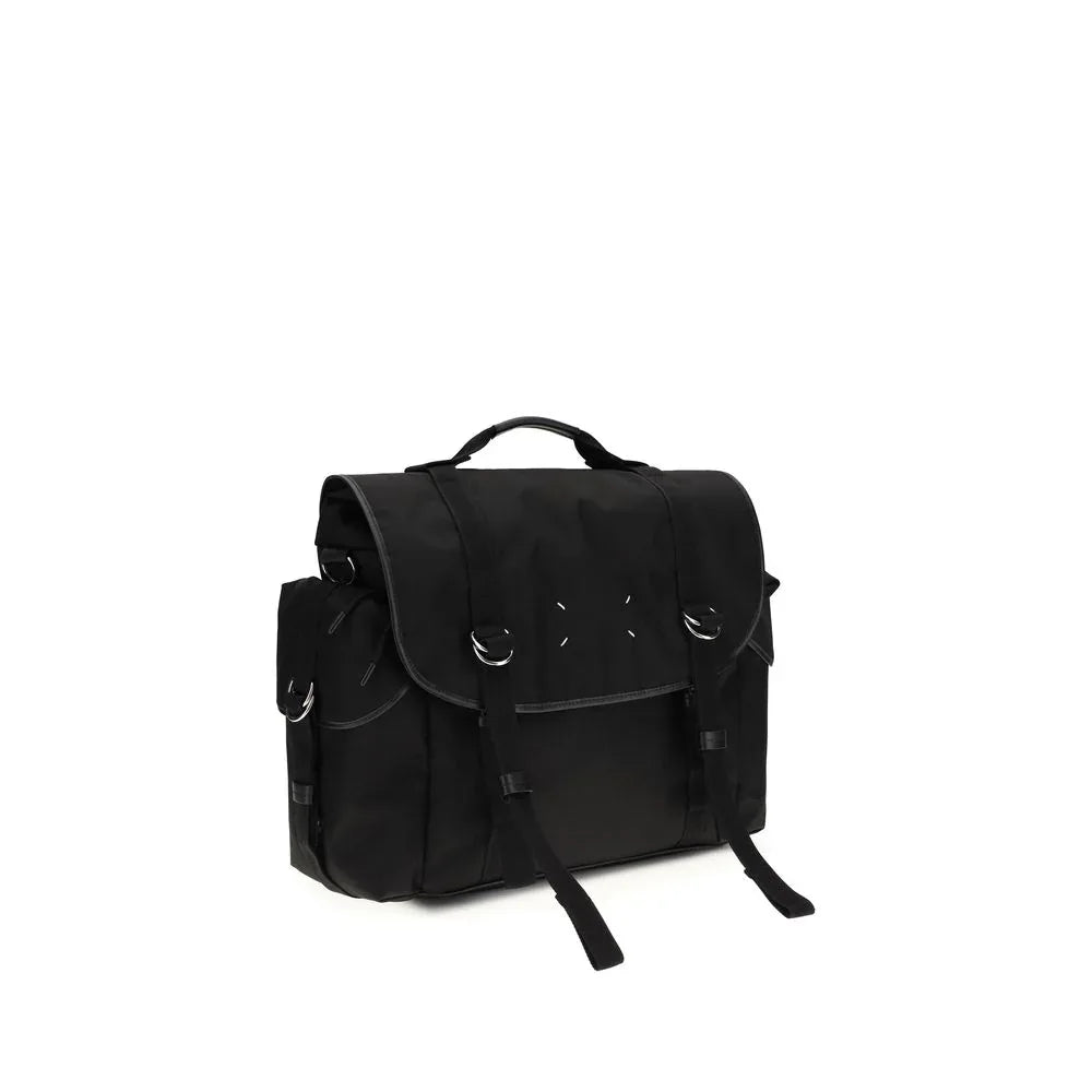 Margiela Black Calf Leather Bos Taurus Shoulder Bag - Zeiniez