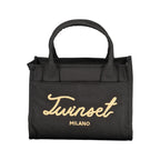 Twinset Black Cotton Women Handbag
