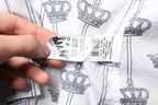 Dolce & Gabbana White GOLD Crown Cotton Dress Formal Shirt - Zeiniez