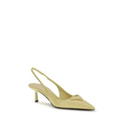 Prada Bicolor Calf Leather Bos Taurus Pumps - Zeiniez