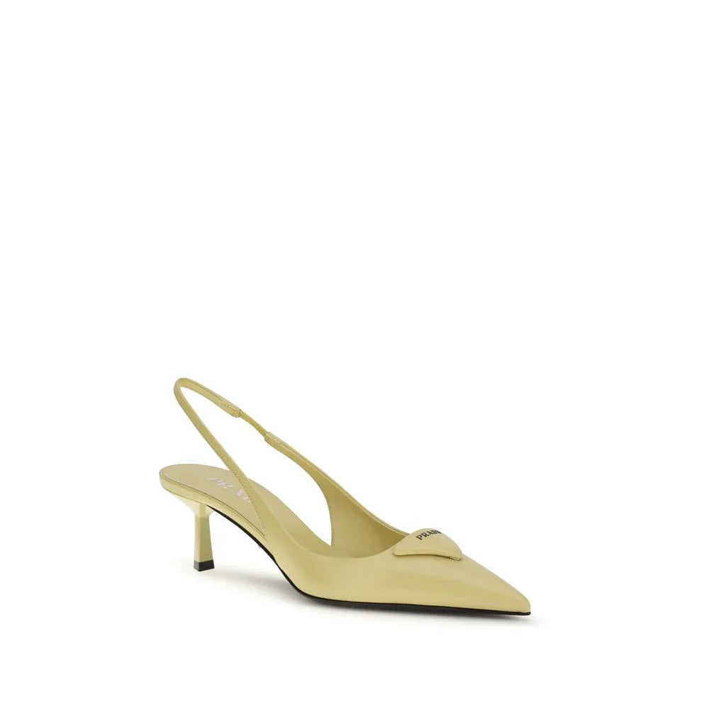 Prada Bicolor Calf Leather Bos Taurus Pumps - Zeiniez