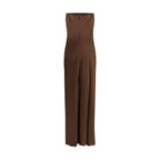 Forte_Forte Brown Acetate Casual Dress - Zeiniez