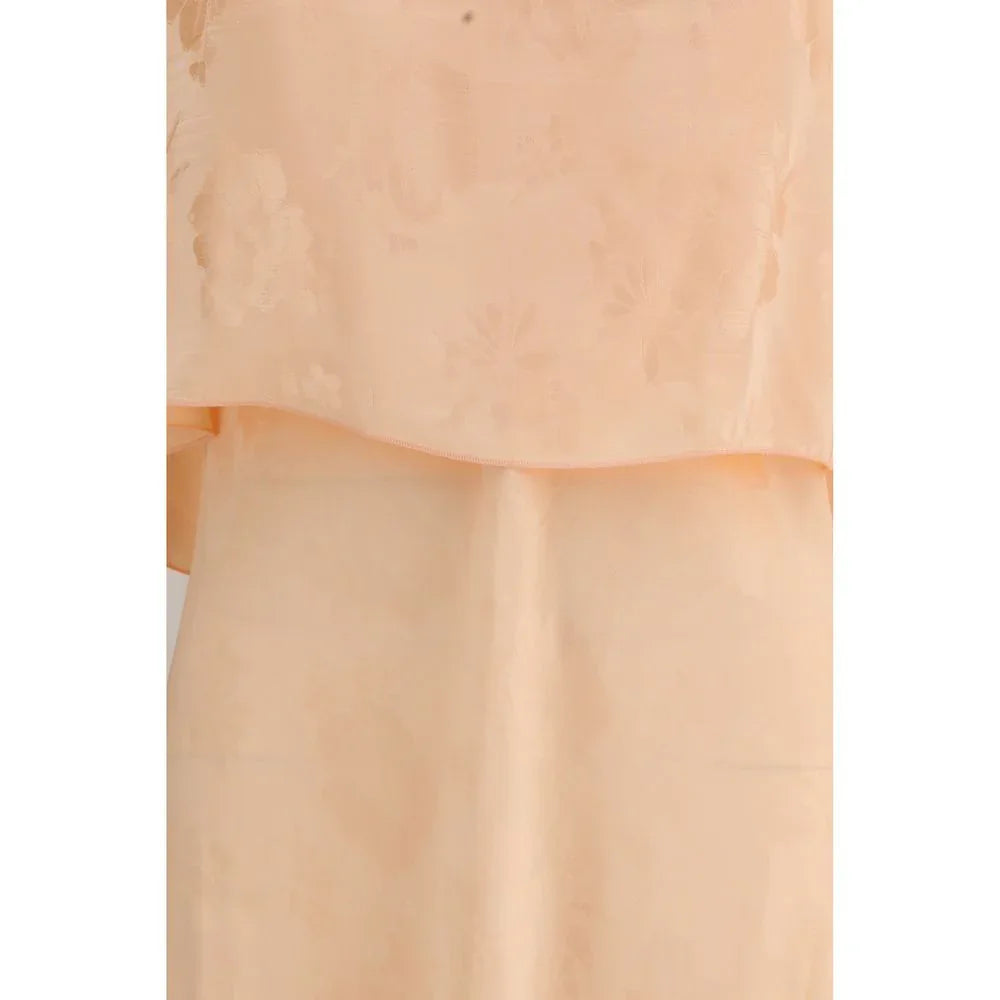 Forte_Forte Orange Viscose Casual Dress - Zeiniez