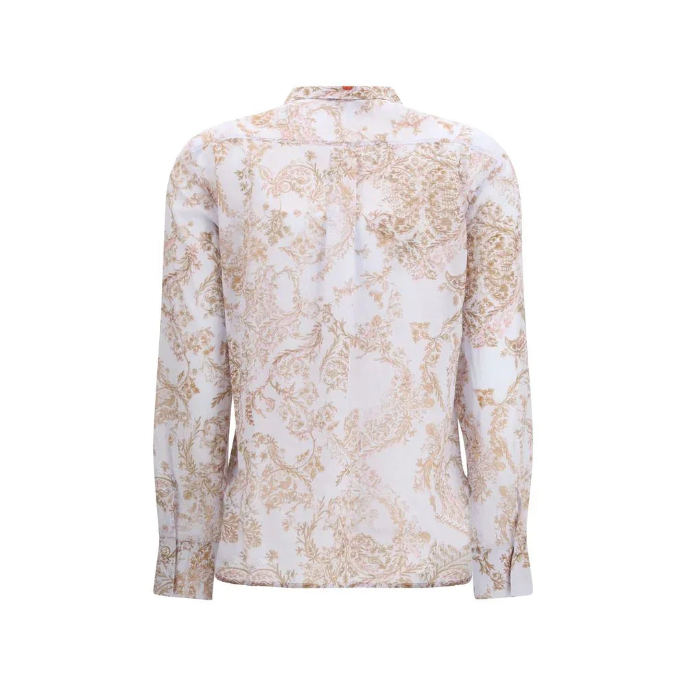 Forte_Forte Multicolor Cotton Pattern Shirt - Zeiniez