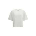 Forte_Forte White Cotton T-Shirt - Zeiniez