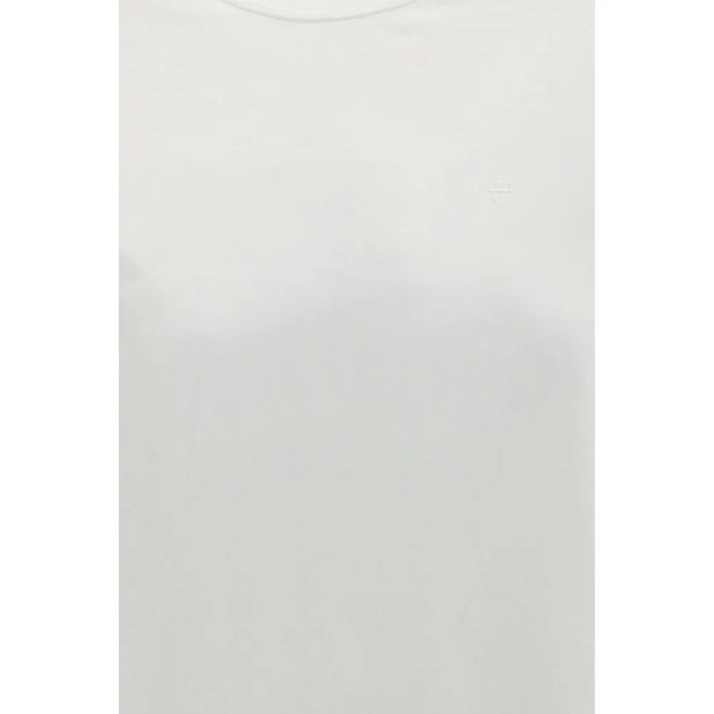 Forte_Forte White Cotton T-Shirt - Zeiniez