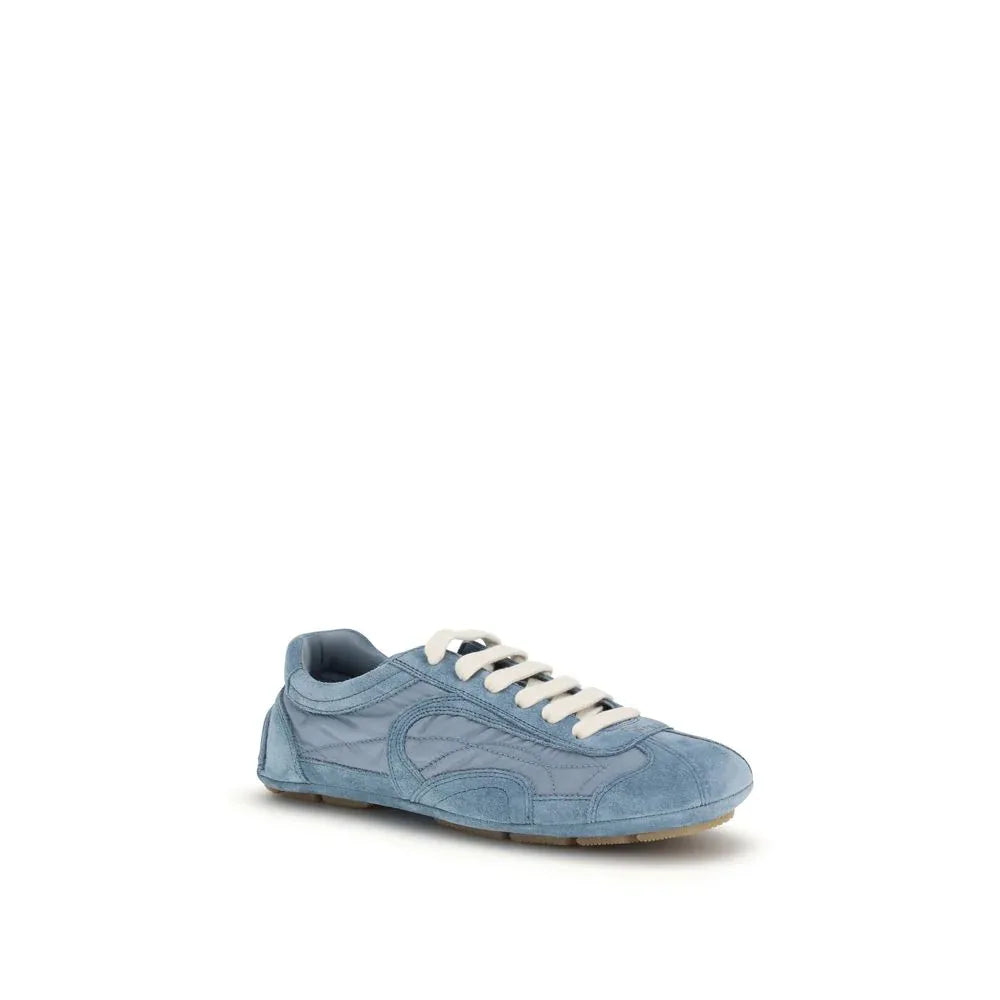 Prada Blue Lamb Ovis Aries Aries Athletic Sneakers - Zeiniez
