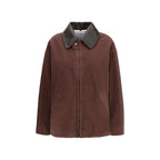 Prada Brown Cotton Coat - Zeiniez