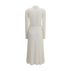 Gabriela Hearst White Silk Casual Dress - Zeiniez