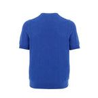 Gran Sasso Blue Cotton T-Shirt - Zeiniez