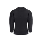 Khaite Black Cashmere Sweater - Zeiniez