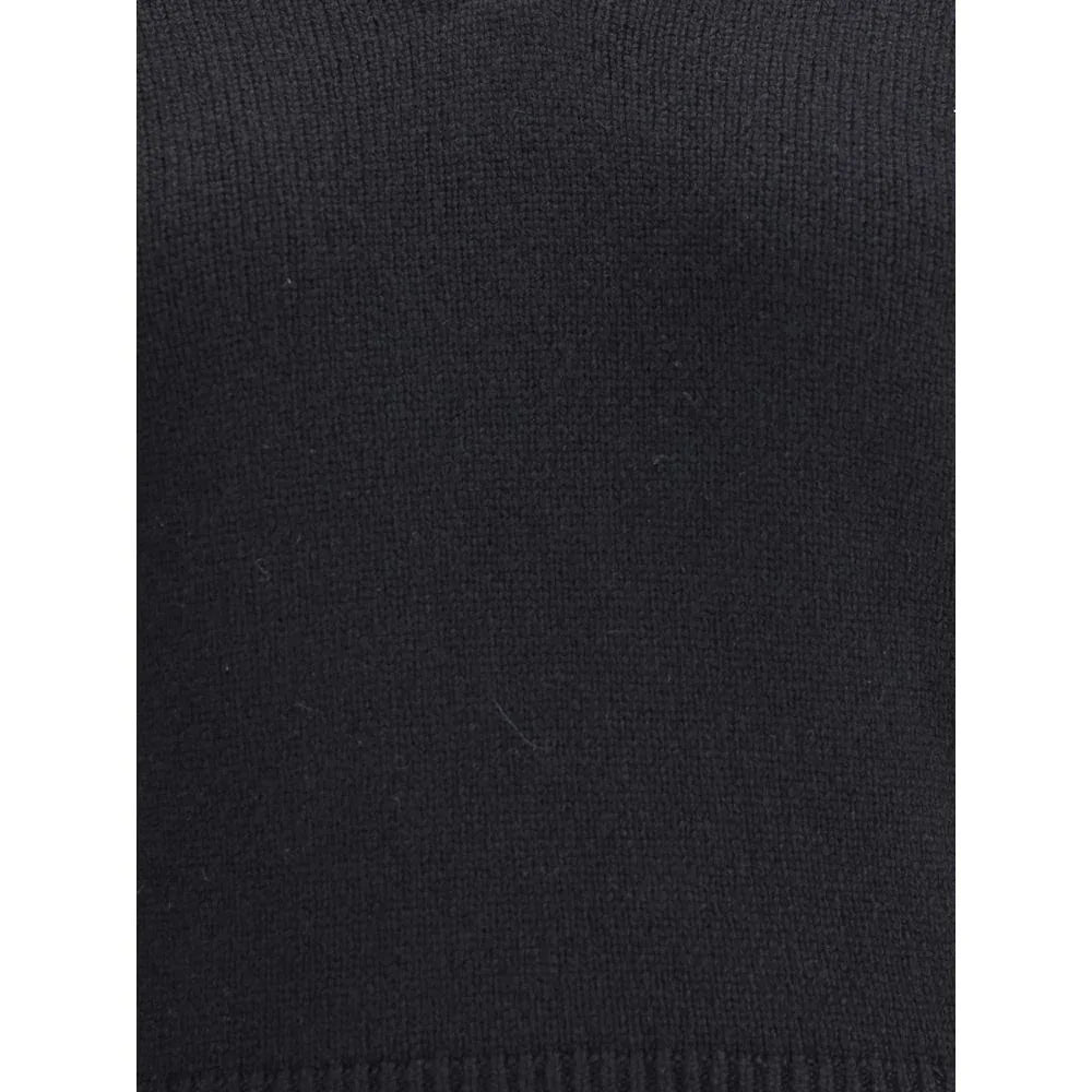Khaite Black Cashmere Sweater - Zeiniez