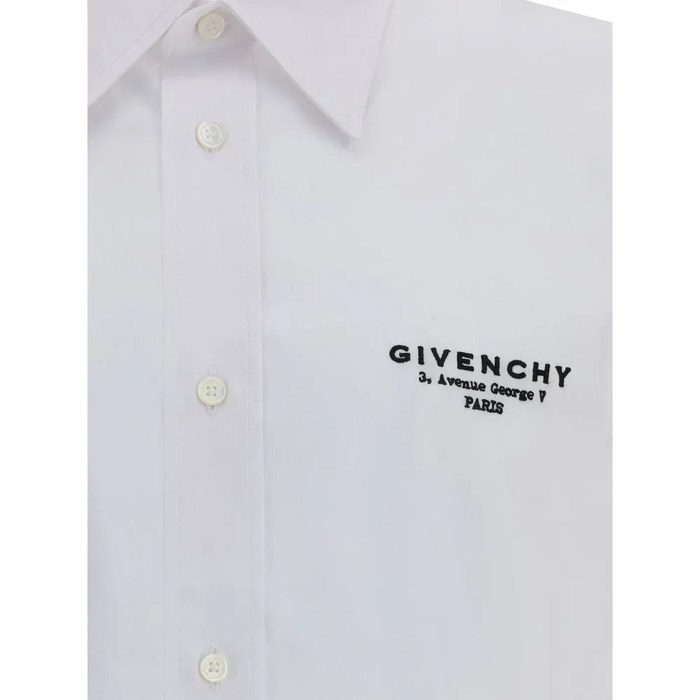 Givenchy White Cotton Dress Shirt - Zeiniez