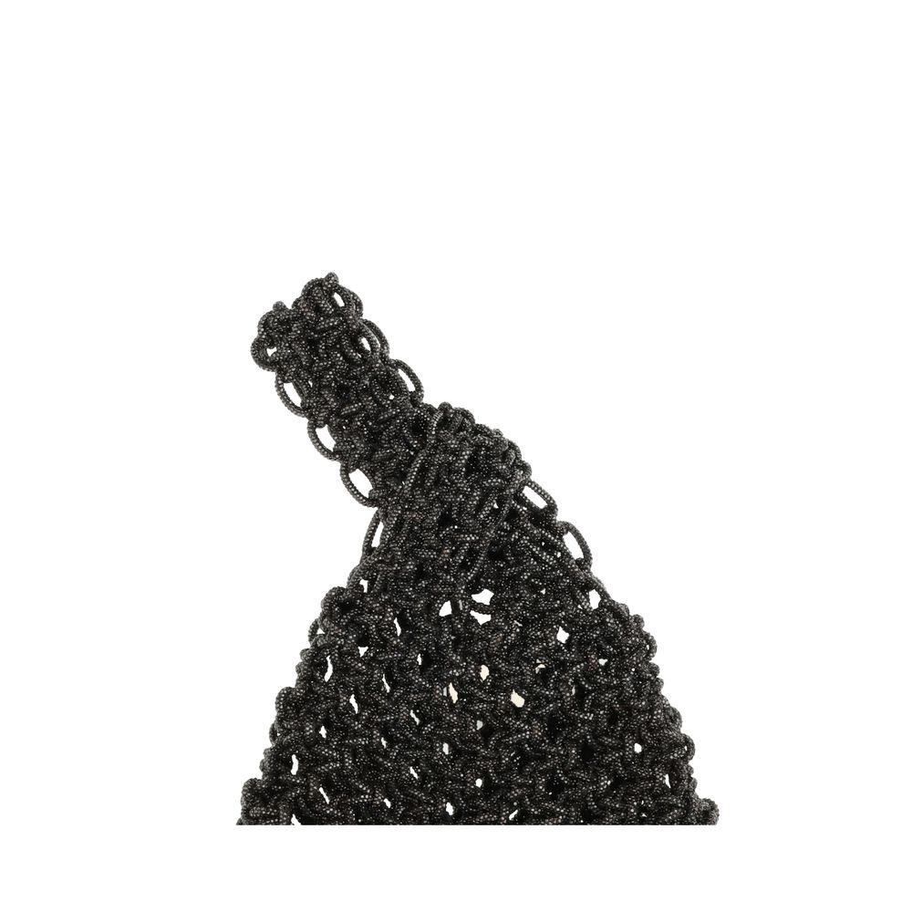 HIBOURAMA Gray Resin Handbag