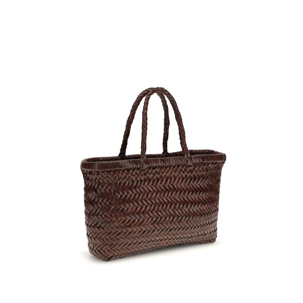 Dragon Diffusion Brown Buffalo Leather Handbag