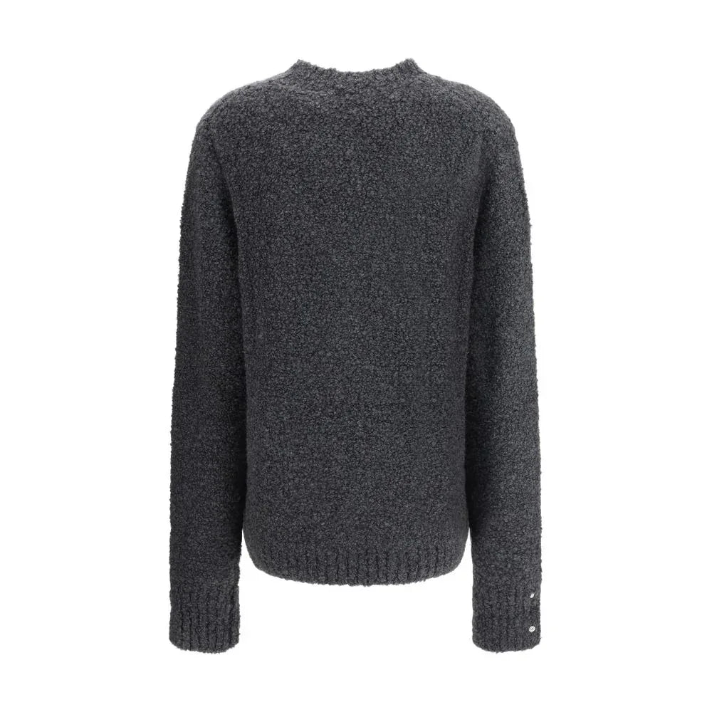 God's True Cashmere Gray Cashmere Sweatshirt - Zeiniez