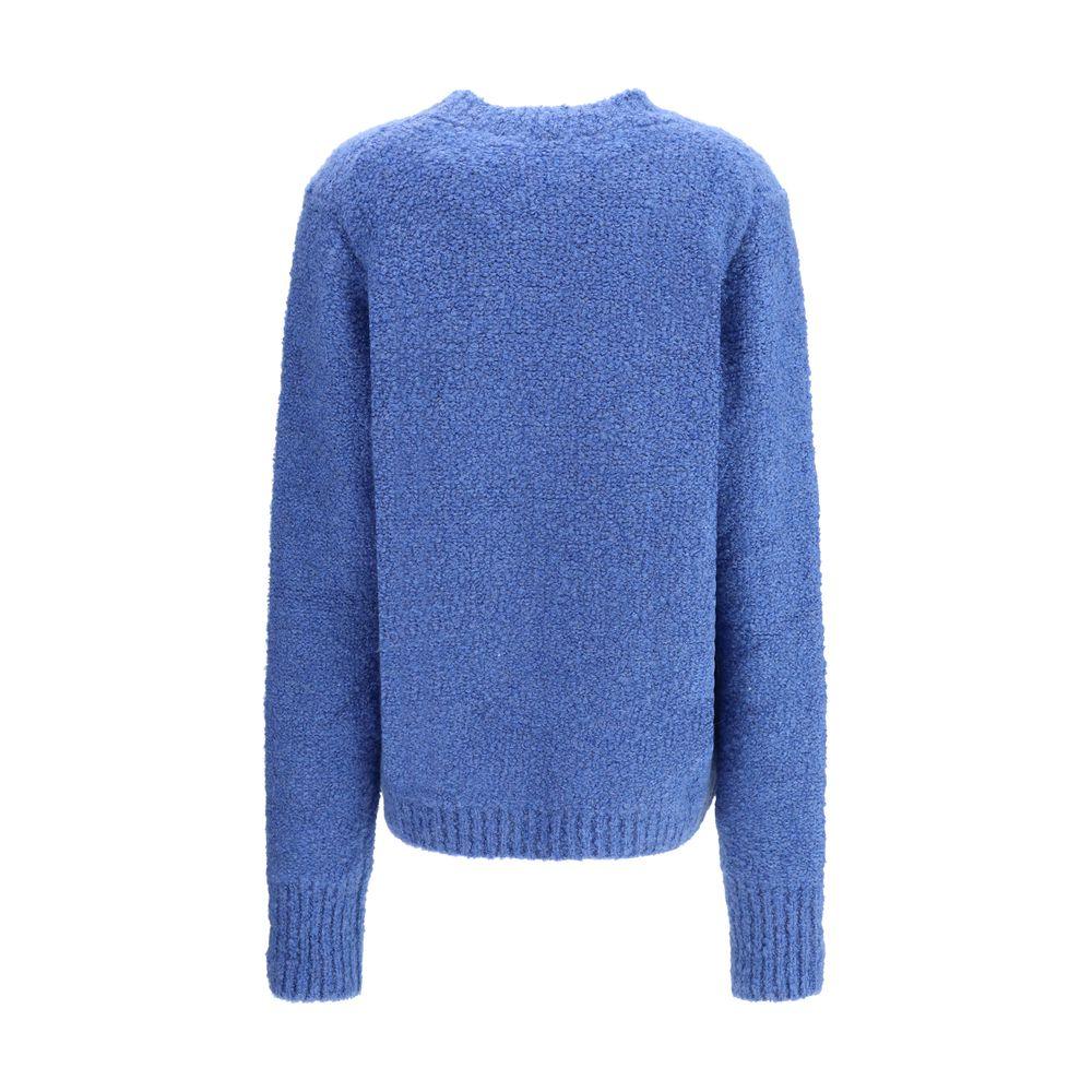 God's True Cashmere Blue Cashmere Sweatshirt - Zeiniez