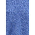 God's True Cashmere Blue Cashmere Sweatshirt - Zeiniez